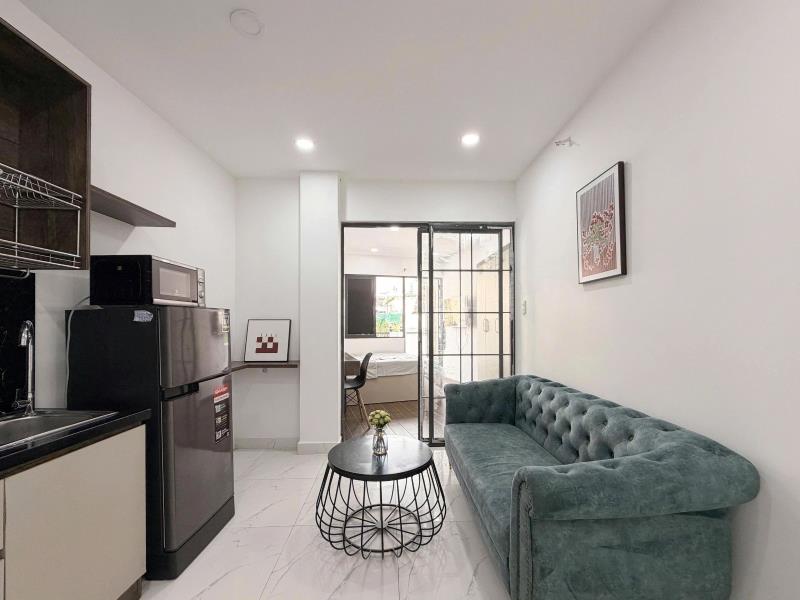 Cho thuê căn hộ 1pn – ban công rộng 50m² – trần kế xương quận phú nhuận – gần quận 1 - Ảnh 2