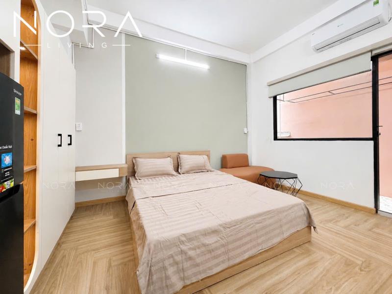 Cho thuê căn hộ 1pn mới, ban công thoáng, máy giặt riêng - lê văn sỹ, quận 3 giáp phú nhuận & q1