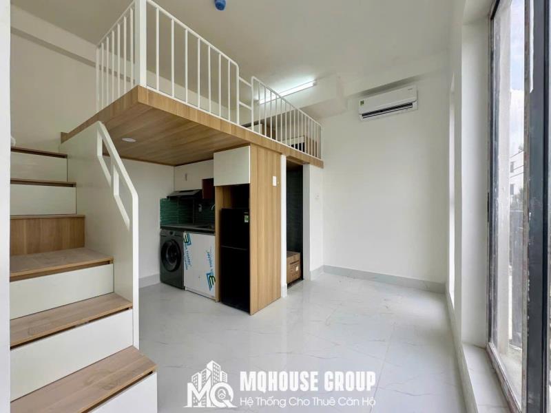 Căn hộ duplex 35m2_thang máy_dương quảng hàm_đại học văn lang_iuh_emart phan văn trị_ban công_gần cầu an phú đông