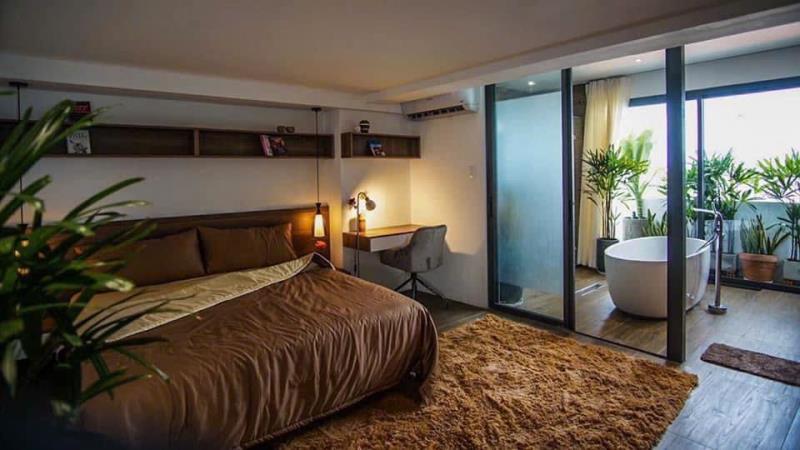 🤎 Penthouse 2pn cao cấp – sân thượng chill - view landmark 81 - nguyễn thị định 🤎 - Ảnh 2