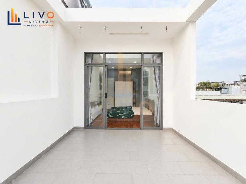 1 phòng ngủ 2 sân thượng rộng 55m2 - ngay phan đăng lưu - vincom nguyễn xí - lê quang định - Ảnh 4