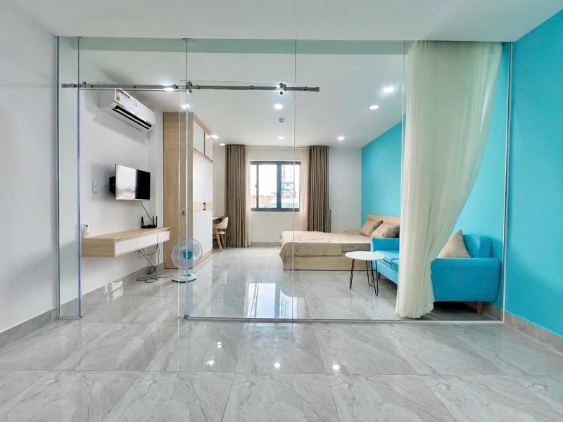 1pn 50m² siêu rộng + nội thất mới keng | đào duy anh