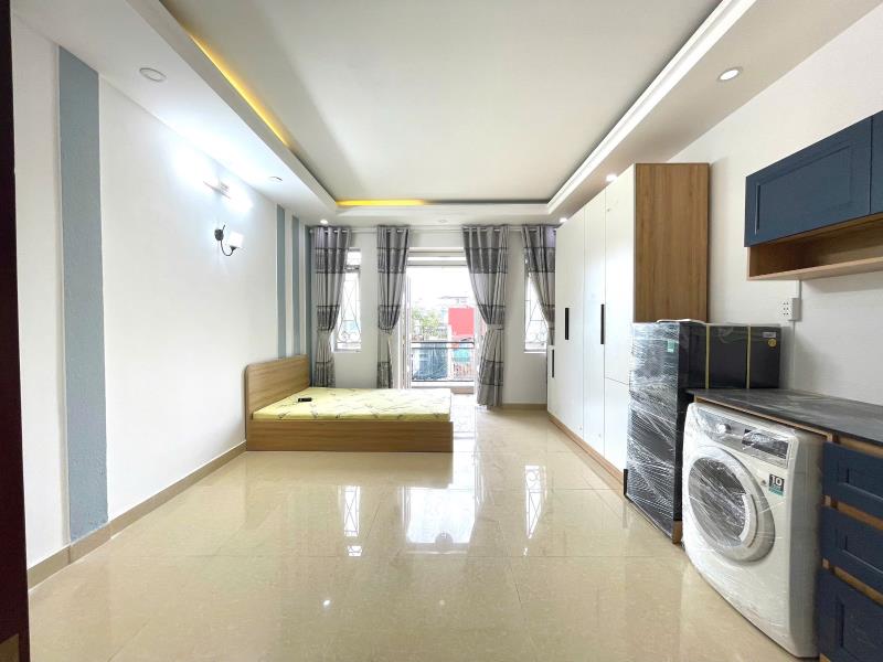 Cho thuê phòng siêu rộng 50m², ban công lớn, máy giặt riêng – phan văn trị, bình thạnh gần vlu, iuh và uef, ftu2 - Ảnh 2