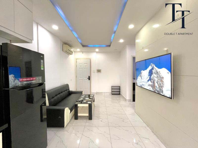 Cho thuê căn hộ 2pn 2wc ban công rộng 70m2 có thang máy, hầm xe, bảo vệ 24/24, hồ bơi ngay bờ kè trường sa - cầu công lý - Ảnh 2