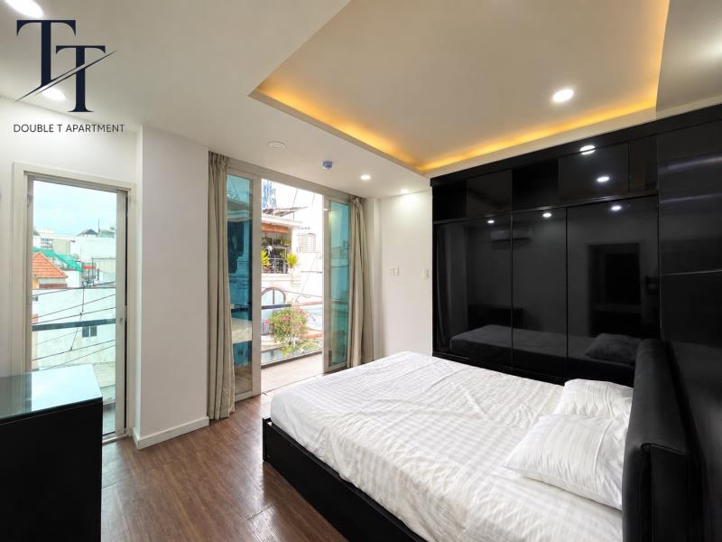 Cho thuê căn hộ 2pn 2wc ban công rộng 70m2 có thang máy, hầm xe, bảo vệ 24/24, hồ bơi ngay bờ kè trường sa - cầu công lý - Ảnh 3