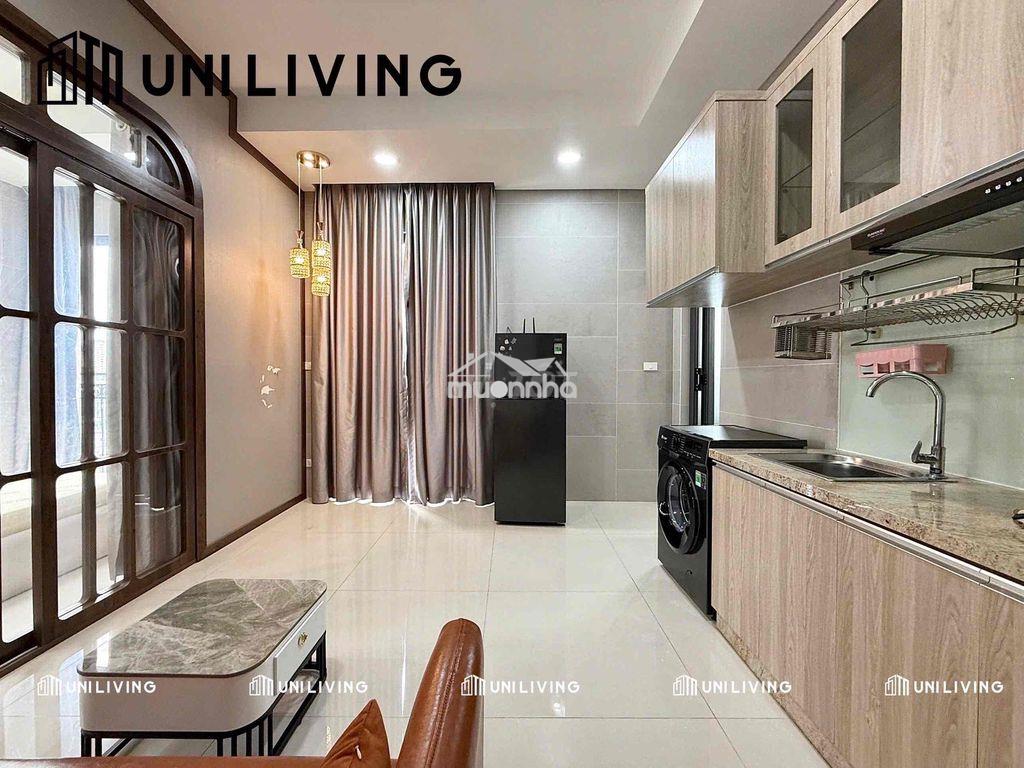 Căn hộ 1 phòng ngủ -  bancol cửa sổ thoáng mát - thang máy - hầm xe - Ảnh 2