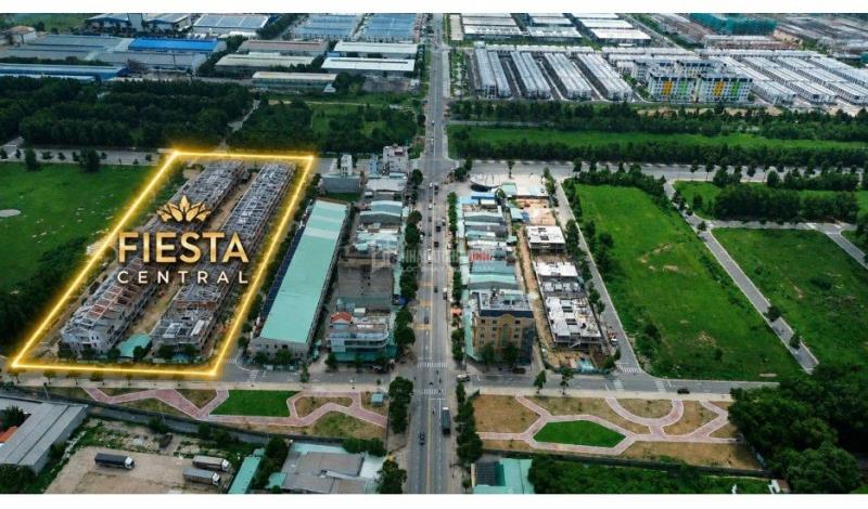 Fiesta central bình dương - nhà phố 2 mặt tiền đại lộ lê lợi tp mới bình dương - Ảnh 2