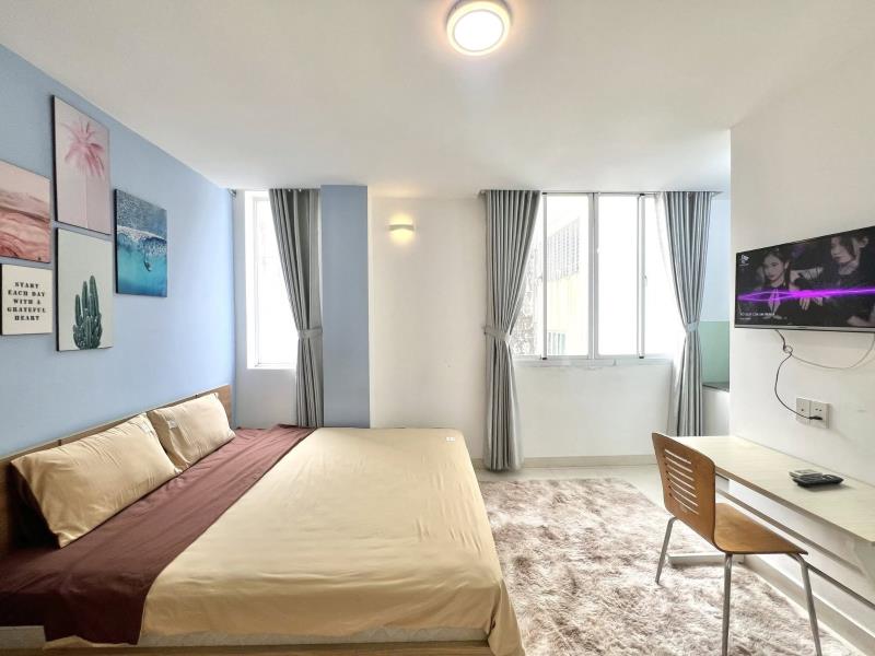 Căn hộ v.i.p trung tâm q3 full nội thất xịn sò view cửa sổ lớn đón nắng tại cao thắng gần bv từ dũ - Ảnh 2