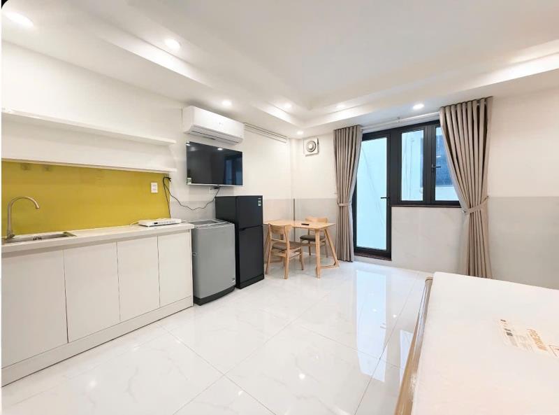 Cho thiê căn hộ ban công nằm ngay kdc kim sơn full nội thất gần lotte mart sc vivo city ufm tdtu rmit ntt quận 7 - Ảnh 2