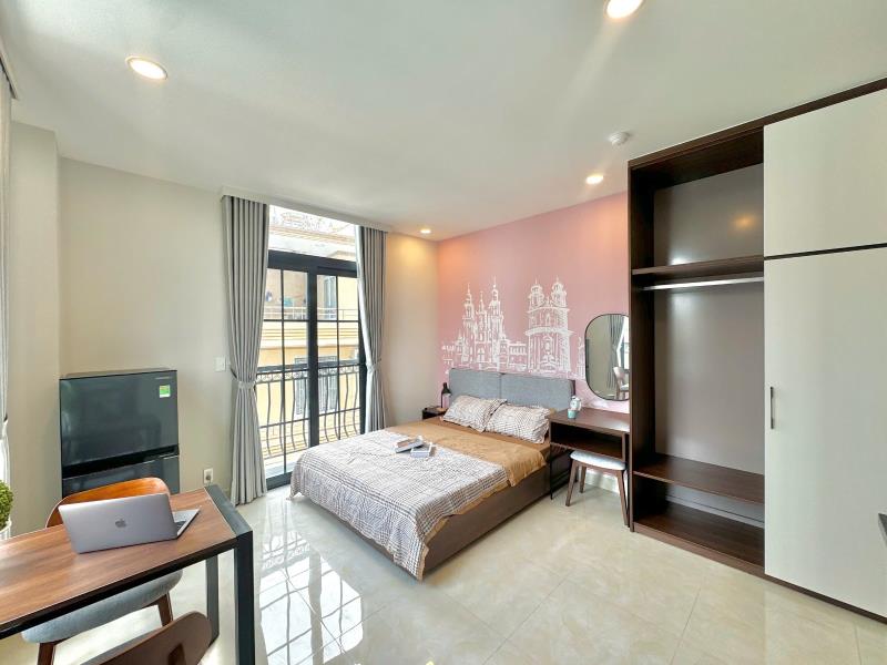 Cho thuê studio ban công  view cực đẹp tại tân bình- gần sân bay - Ảnh 2