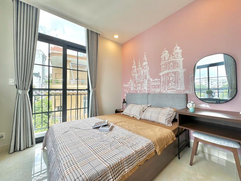 Cho thuê studio ban công  view cực đẹp tại tân bình- gần sân bay - Ảnh 3