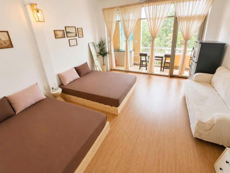 Căn hộ ban công 2 giường ngủ cửa | khu vực bình thạnh - Ảnh 4