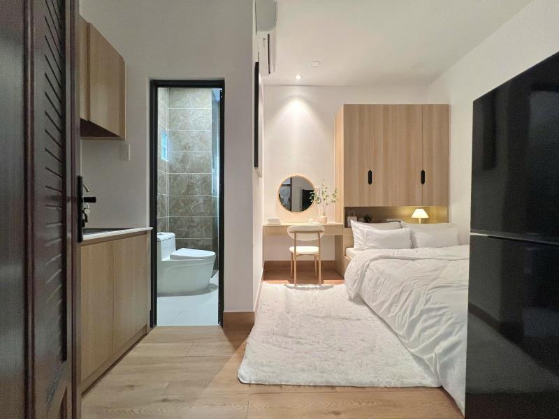 Cho thuê căn studio full nội thất 5tr5 tại nguyễn kiệm gần sân bay tân sơn nhất - Ảnh 4