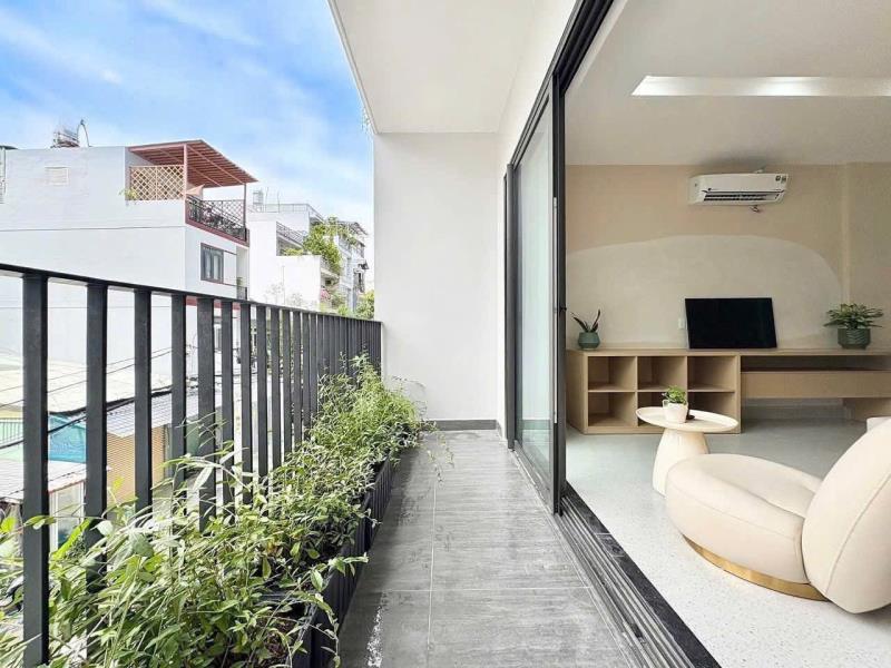 Cho thuê căn hộ ban công đón nắng gần chợ bà chiểu tiện đi q1, q3, phú nhuận - Ảnh 3
