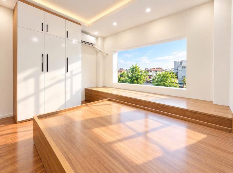 Phòng 45m2 tách bếp mới keng full nội thất mới, máy giặt riêng giáp quận 1- cô bắc, phú nhuận - Ảnh 2