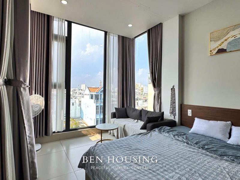 Cho thuê căn hộ cửa sổ full kính view siêu xịn gần chợ bà chiểu thuận tiện đi q1, q3, phú nhuận 