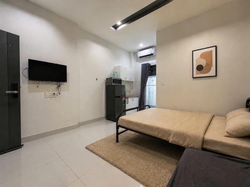 Cho thuê căn hộ hiện đại full nội thất đường nhiêu tứ quận phú nhuận, thuận tiện đi q1 - gần hutech, ngoại thương, văn lang - Ảnh 2
