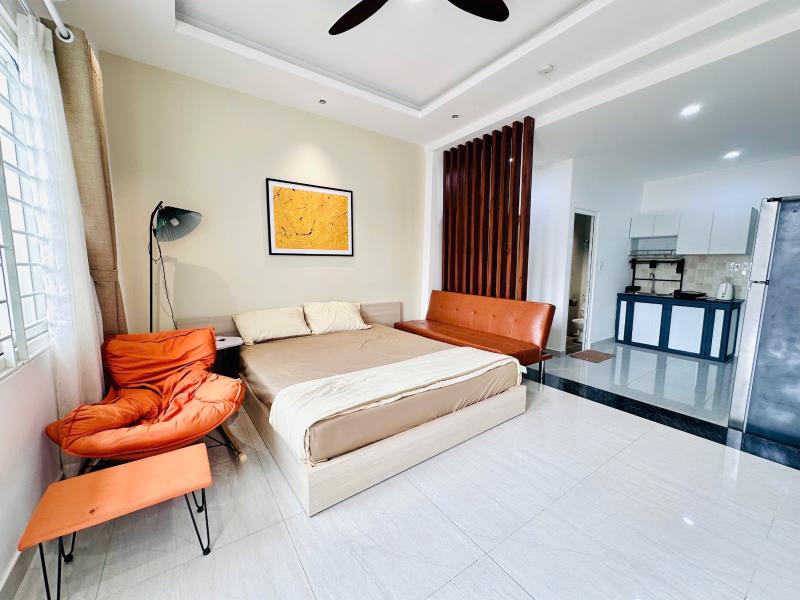 Thuê ngay căn hộ ban công rộng thoáng 40m2 ngay chợ bà chiểu sát q1 - an ninh cao - thuận tiện di chuyển - Ảnh 2