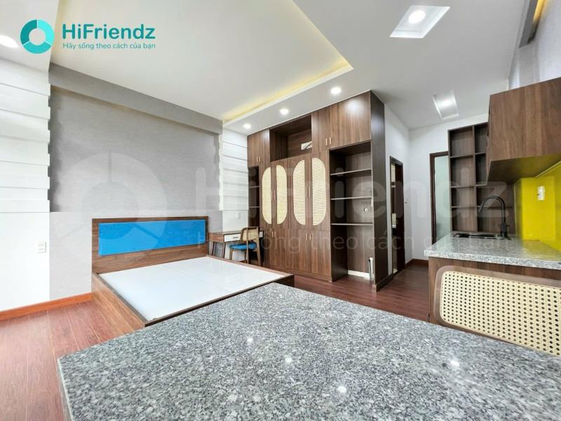 Căn hộ ban công mới 100% full nội thất hẻm ô tô ngay đường chu văn an gần chợ bà chiểu giáp quận 1,3 khu an ninh tốt - Ảnh 2