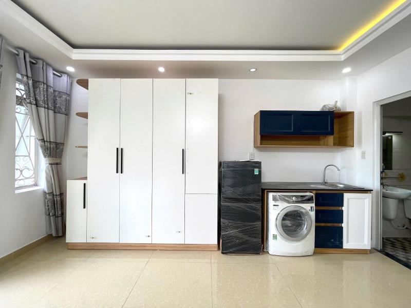 Thuê ngay căn hộ ban công máy giặt riêng full nội thất mới 100% ngay đường nguyên hồng gần phan văn trị giáp quận 1,3 khu an ninh tốt - Ảnh 4