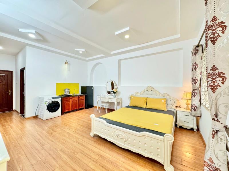 Căn hộ đẹp ban công thoáng 35m2 gần chợ nguyễn văn trỗi q3 - Ảnh 4