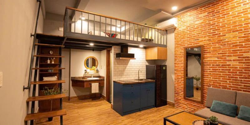 Cho thuê căn hộ duplex gần hàng xanh bình thạnh - Ảnh 3