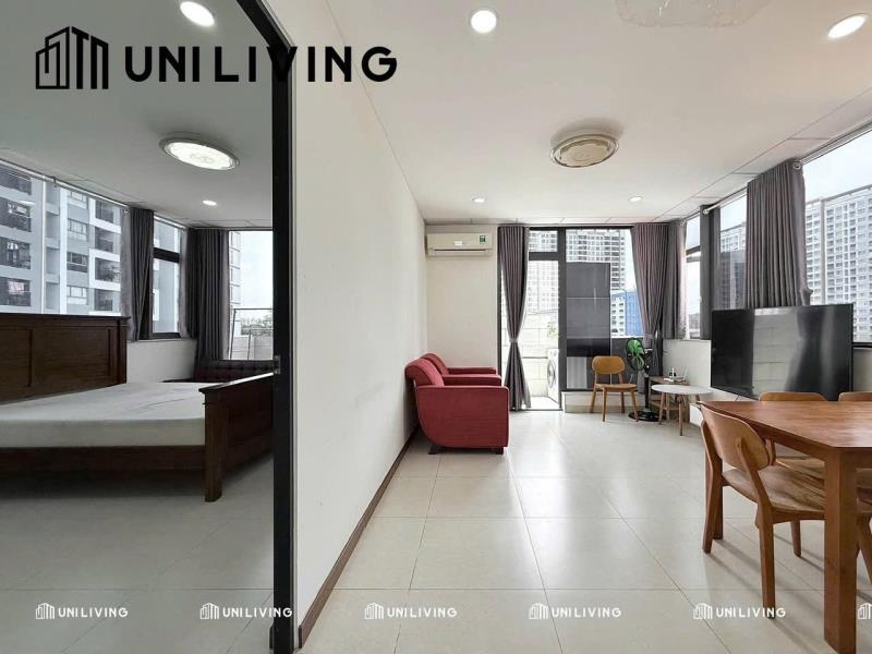 Cho thuê căn hộ 1pn khu sân bay tân sơn nhất gần nhà ga t3/k300 full nội thất 50m2