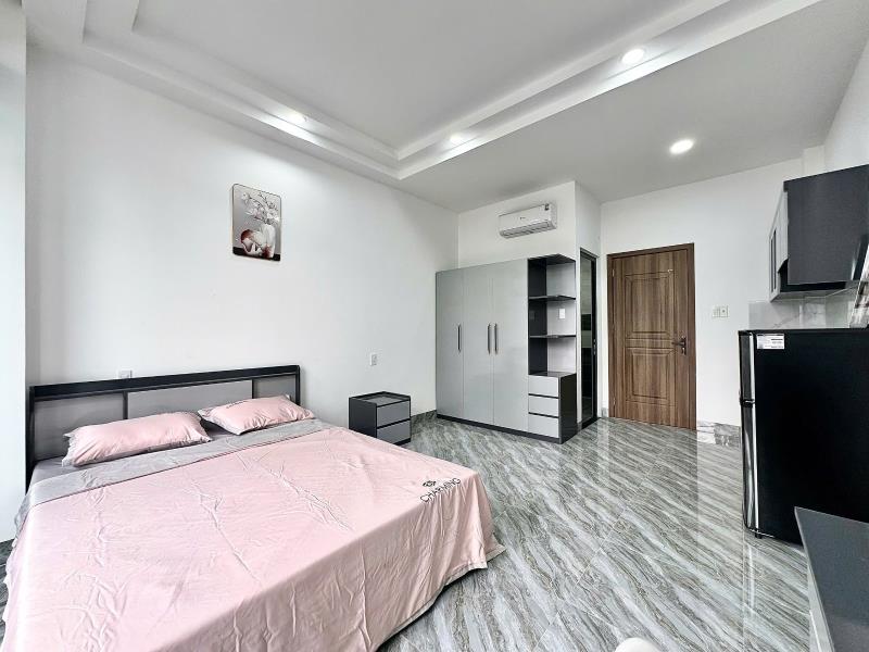 Cho thuê căn hộ full nội thất, ban công lớn - nguyễn bỉnh khiêm gần công viên gia định, ufm, vaa - Ảnh 4
