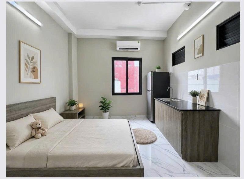 Phòng 35m2 ban công lớn siêu thoáng, full nội thất mới- ung văn khiêm, bình thạnh 