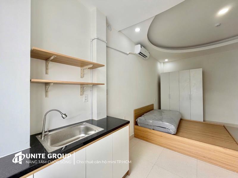 Khai trương căn hộ 35m2 cửa sổ thoáng thang máy mới 100% ngay nơ trang long gần ngã tư hàng xanh, đại học văn lang cơ sở 3 - Ảnh 4