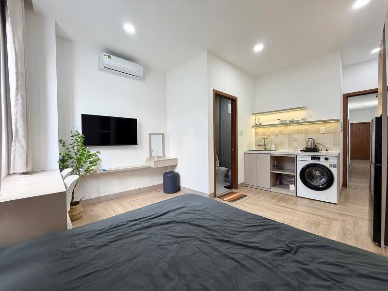 Cho thưe căn hộ 40m2 full nội thất gần lotte mart sc vivo city ufm rmit tdtu nttu quận 7  - Ảnh 4