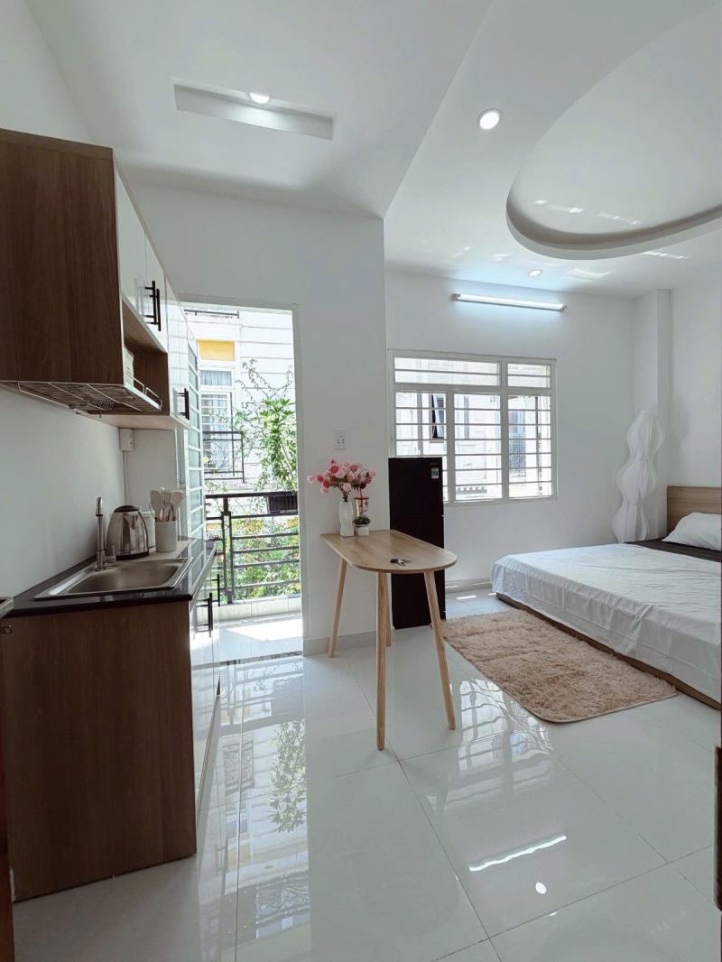 Cho thuê studio ban công tại nguyễn xí quận bình thạnh – phòng mới keng , nhiều ánh sáng - Ảnh 4