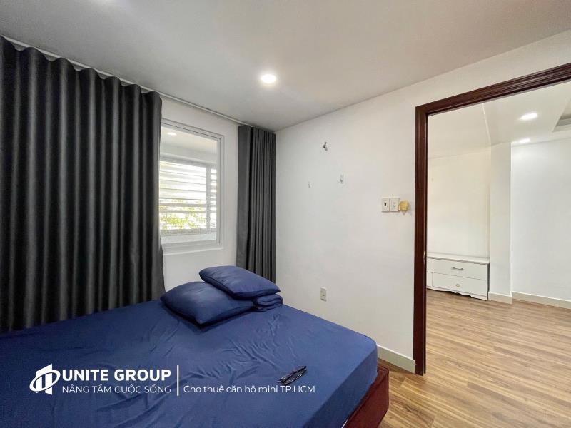 Cho thuê căn hộ 1pn tách bếp 50m2 full nội thất ánh sáng tự nhiên ngay nguyễn hữu cảnh gần cầu sài gòn giáp quận 1,3 khu dân trí cao , an ninh tốt - Ảnh 3