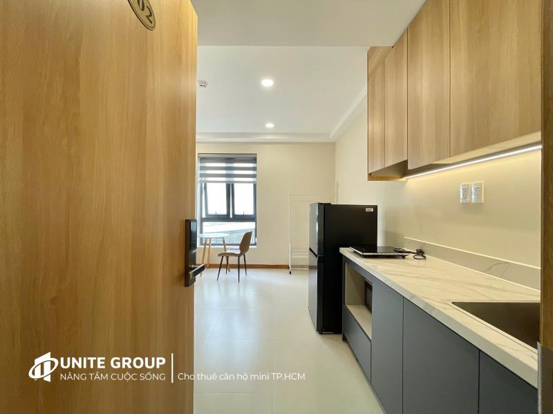 Cho thuê căn hộ mới, cửa sổ trời lớn, full nội thất, gần uth, ftu2, vlu – nơ trang long, bình thạnh - Ảnh 3