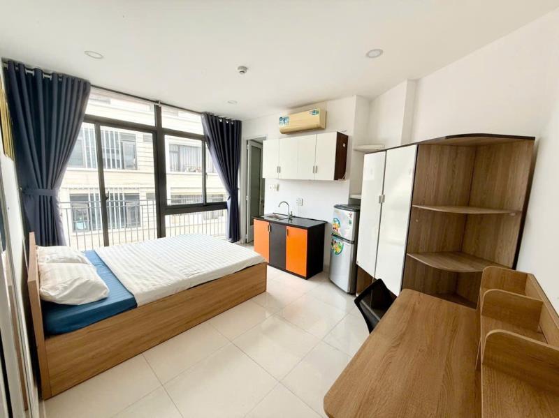 Căn hộ mini ban công lớn full nội thất gần công viên gia định – bùi văn thêm, phú nhuận