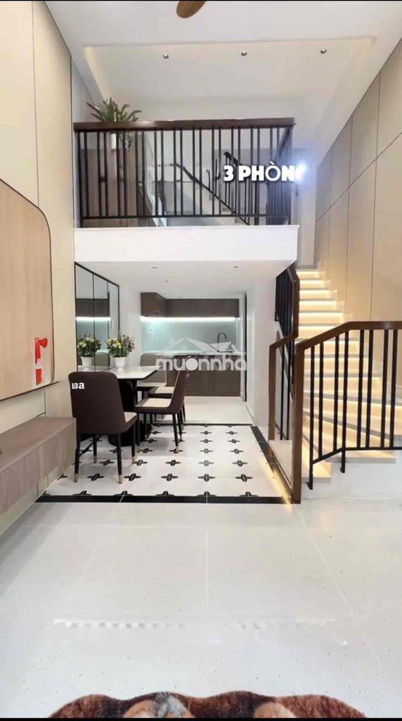 Chính chủ cho thuê nhà mới xây đường lý thường kiệt full nội thất