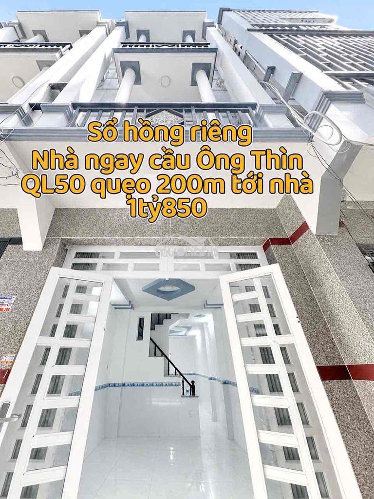 Bán nhà ngay cầu ông thìn, cách q6 q8 30p