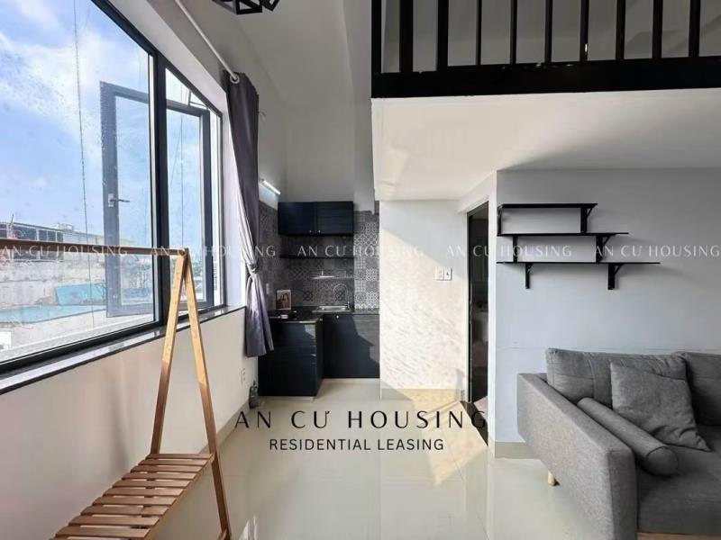 Cho thuê duplex full nội thata cửa sổ trời máy giặt riêng tại ung văn khiêm