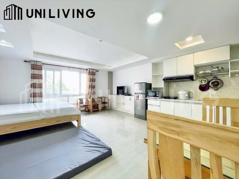 Căn hộ 40m² – cửa sổ lớn view siêu thoáng – full nội thất – gần ngã tư hàng xanh - Ảnh 2