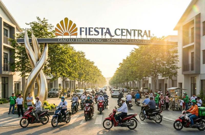 Nhà phố fiesta central – đánh thức tiềm năng, kiến tạo phố thương mại - Ảnh 4