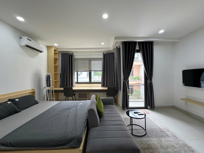 Phòng mới siêu rộng 45m² + ban công lớn – full nội thất mới | nguyễn cửu vân, bình thạnh - Ảnh 3