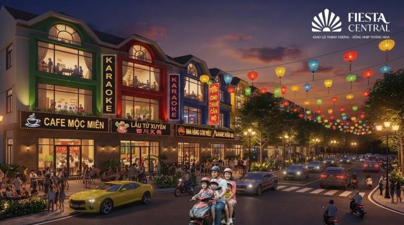 Nhà phố fiesta central – nơi mỗi căn shophouse mở ra một hành trình mới - Ảnh 2
