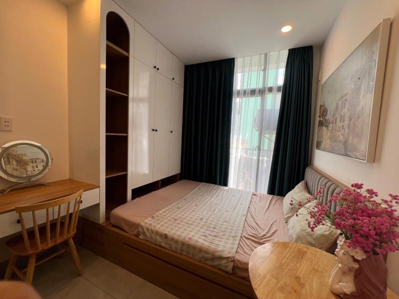Cho thuê căn hộ studio quận 1 - phòng full nội thất - ban công thoáng gần đh ueh viện isp - công viên lê văn tám - Ảnh 2