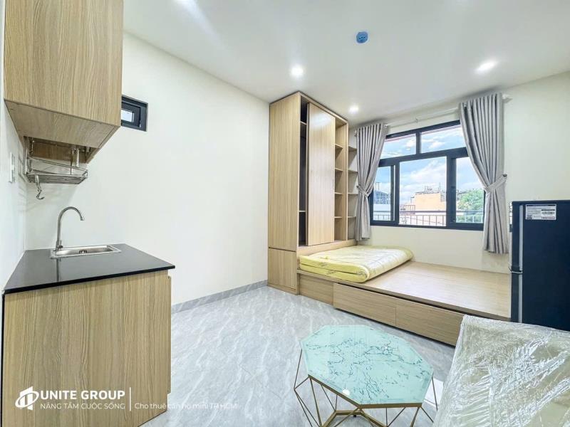 Cho thuê căn hộ cửa sổ lớn nội thất hiện đại thang máy phan chu trinh bình thạnh gần chợ bà chiểu giáp q1  - Ảnh 2