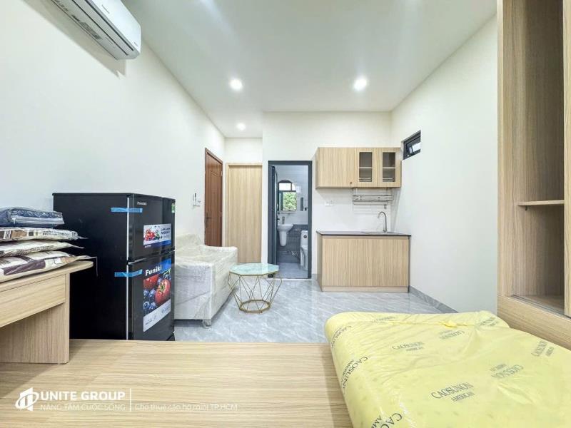 Cho thuê căn hộ cửa sổ lớn nội thất hiện đại thang máy phan chu trinh bình thạnh gần chợ bà chiểu giáp q1  - Ảnh 3