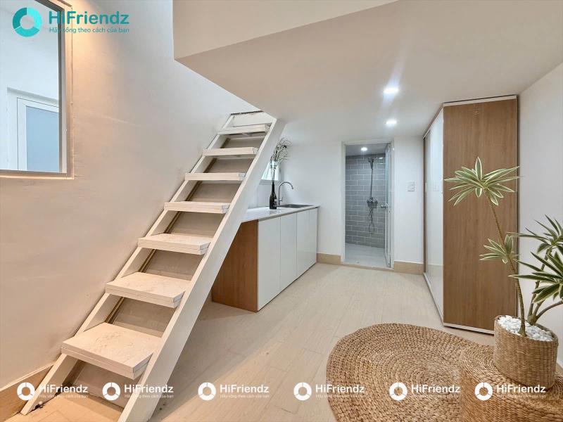 Phòng trọ duplex cửa sổ trời, thang máy, mới 100% khu vực bàu cát, tân bình, gần đại học văn hiến, tân phú