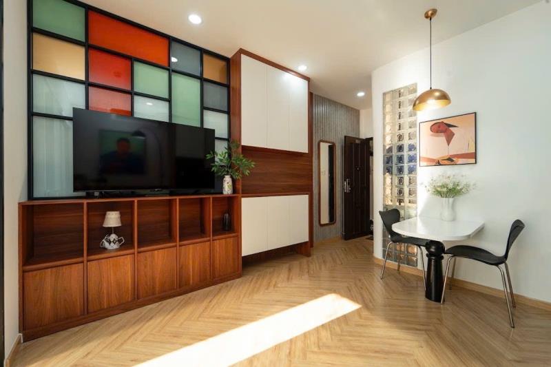 🔥 Cho thuê căn hộ 1pn tách bếp – võ thị sáu, quận 1 | ban công lớn – máy giặt riêng – decor hiện đại gần quận 3, bình thạnh, phú nhuận, - Ảnh 2