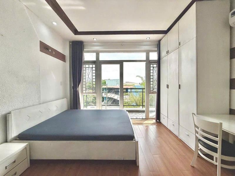 Cho thuê căn hộ dịch vụ 1pn - phòng rộng - máy giặt riêng - ban công - bình lợi - bình thạnh - Ảnh 4