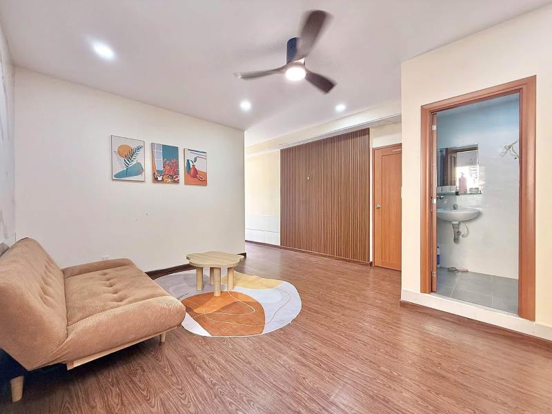 Cho thuê 1pn ban công 45m2 full nội thất ngay ngã tư hàng xanh - cầu thị nghè - thảo cầm viên sg - Ảnh 2