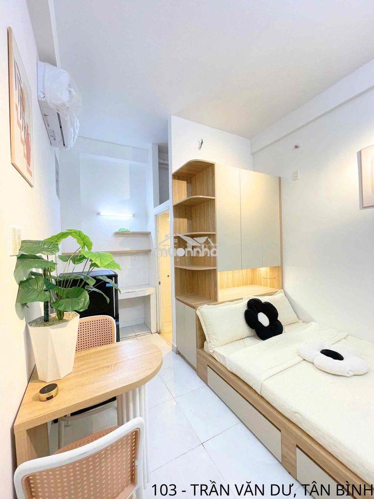 Studio đầy đủ nội thất nhà mới ngay ga t3 - nhà mới đẹp thoáng mát